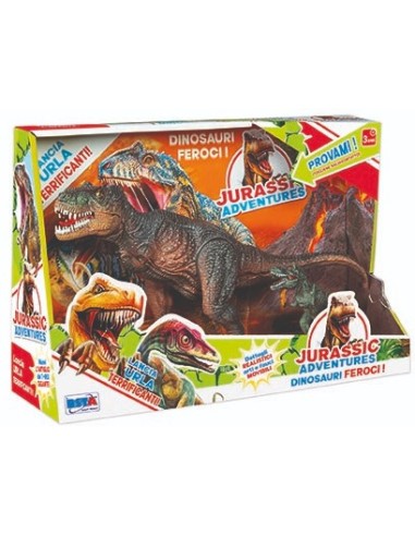 JURASSIC 11436 SET 2 DINOSAURI CON SUONI