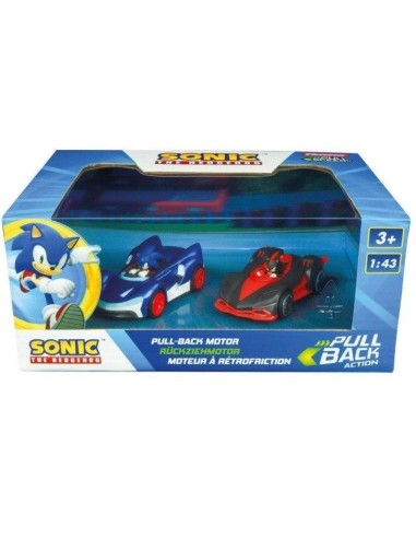 SONIC 15813023 COPPIA VEICOLI RETROCARICA