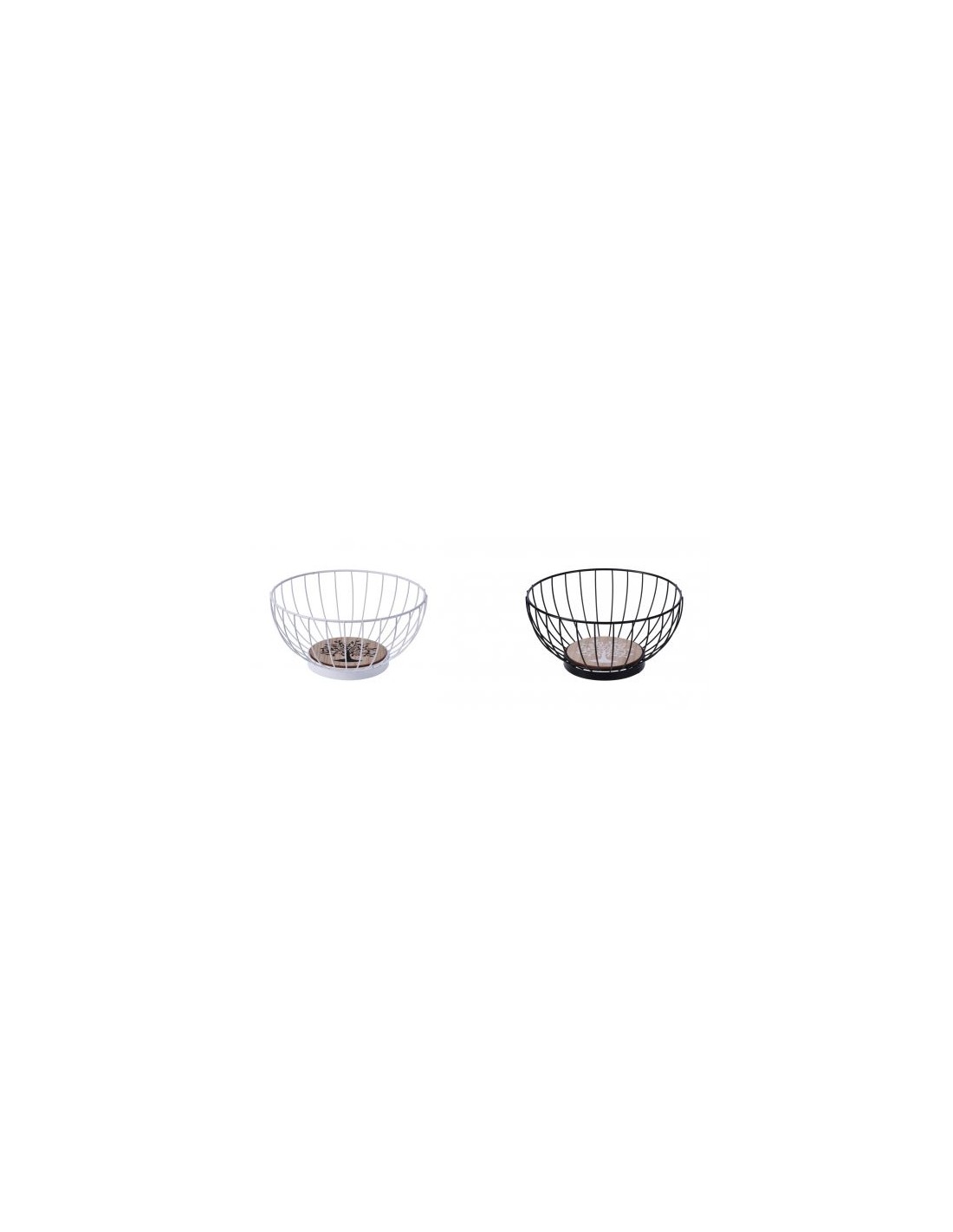 CESTINO 102429 METALLO/MDF ASSORTITO 26X13CM su Shop in Casa