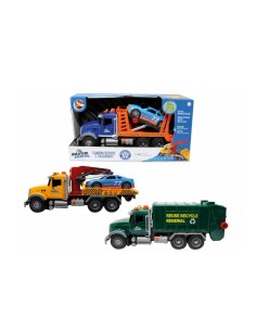 Silver Wheel Camion Servizi e Trasporti 37 cm con Luci e Suoni, Funzionamento a Frizione