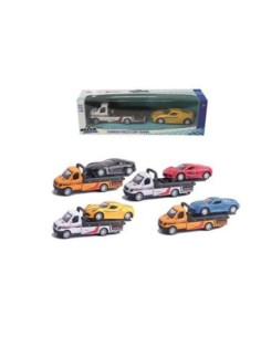 SILVER WHEEL 41175 CARROATTREZZI CON AUTO 1:38 su Shop in Casa