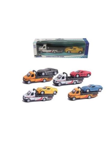 SILVER WHEEL 41175 CARROATTREZZI CON AUTO 1:38