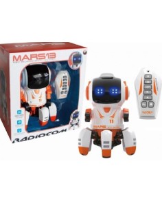 GIOCHI BOY: vendita online MARS 11 CITY PATROL, ROBOT RADIOCOMANDATO A INFRAROSSI, LUCI LED, MOVIMENTO AUTOMATICO, ALTEZZA 18...