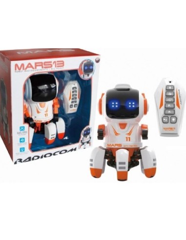 GIOCHI BOY: vendita online MARS 11 CITY PATROL, ROBOT RADIOCOMANDATO A INFRAROSSI, LUCI LED, MOVIMENTO AUTOMATICO, ALTEZZA 18...