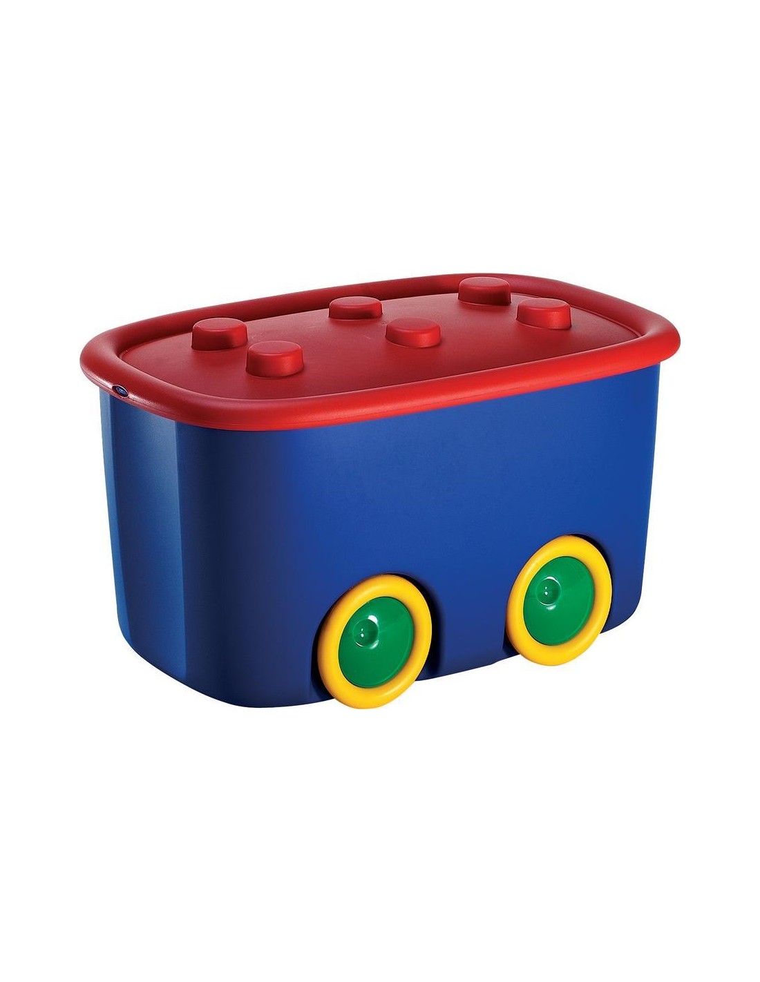 BOX E CONTENITORI SALVASPAZIO: vendita online CONTENITORE FUNNY BOX BLU 58X38,5X32CM in offerta