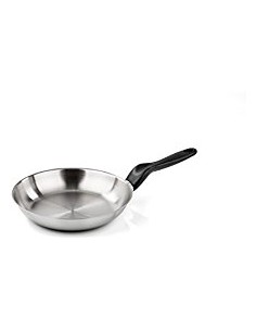 LE INOXIDABILI PADELLA IN ACCIAIO INOX 28 CM INDUZIONE BARAZZONI 2