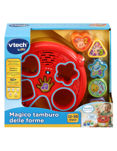 INFANZIA: vendita online BABY 80-185107 MAGICO TAMBURO DELLE FORME in offerta