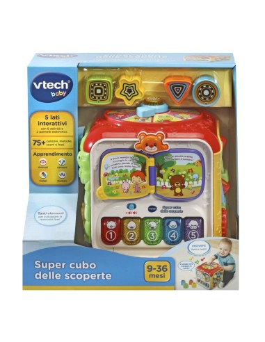 INFANZIA: vendita online BABY 80-183407 SUPER CUBO DELLE SCOPERTE in offerta