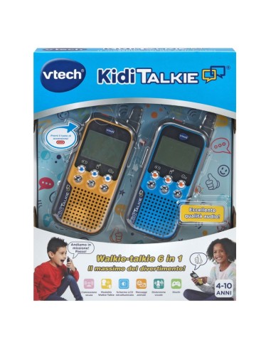 PRESCOLARI: vendita online SET 2 WALKIE-TALKIE 80-518569 KIDITALKIE in offerta