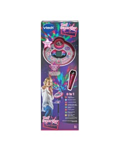 Karaoke Kidi Superstar Lightshow - Karaoke per Bambini con Disco Ball e Tecnologia Magic Voice 2