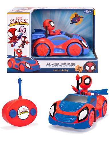 SPIDEY 203223000 R/C AUTO 1:24 CON PERSONAGGIO