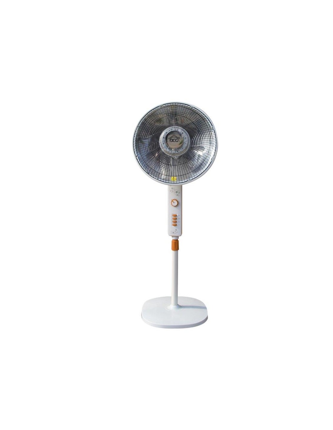 STUFE ELETTRICHE: vendita online Stufa elettrica SA9680 carbon crystal altezza 124CM oscillante in offerta