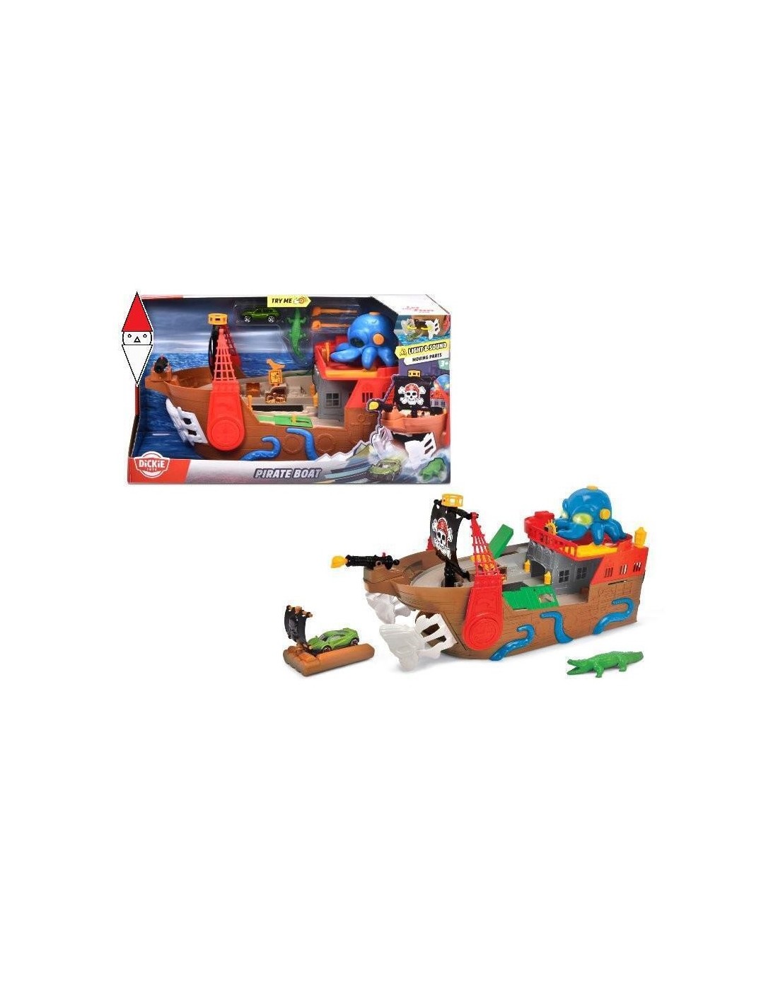 GALEONE DEI PIRATI 40CM LUCI SUONI 203778000 su Shop in Casa