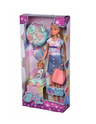 STEFFI 105733585 BAMBOLA BABY CAR su Shop in Casa