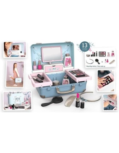 GIOCHI GIRL: vendita online BEAUTY VANITY CON 13 ACCESSORI 320148 in offerta