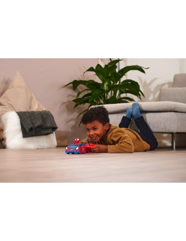 GIOCATTOLO PUBBLICIZZATO: vendita online SPIDEY R/C AUTO 1:24 CON PERSONAGGIO 203223000 in offerta