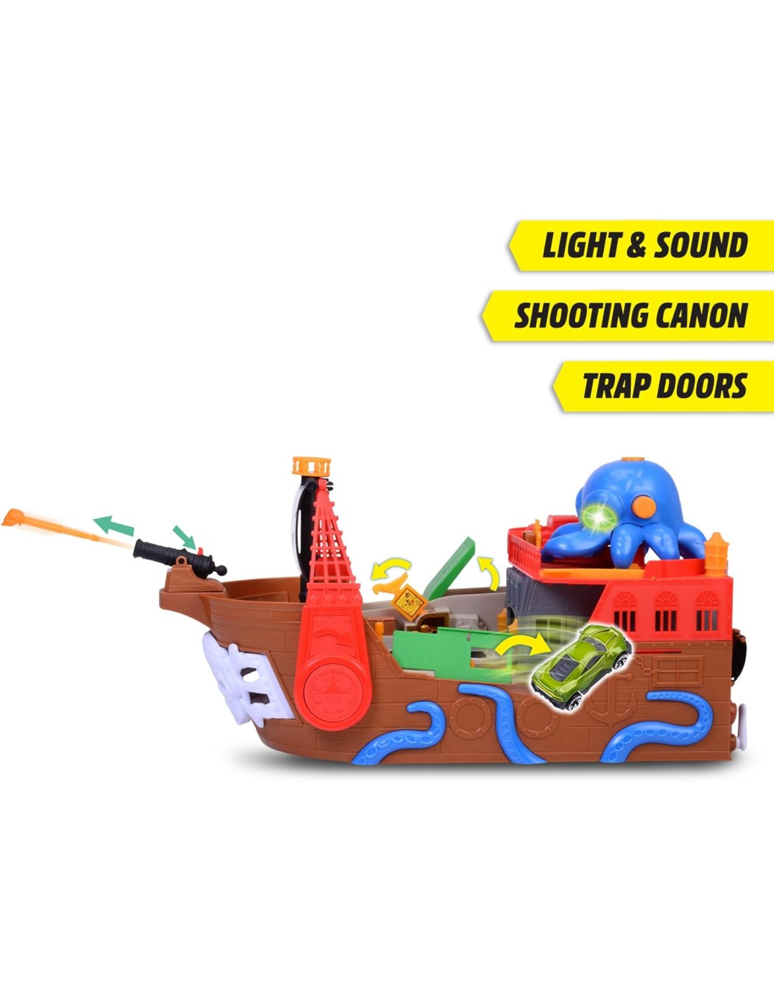 GALEONE DEI PIRATI 40CM LUCI SUONI 203778000 su Shop in Casa
