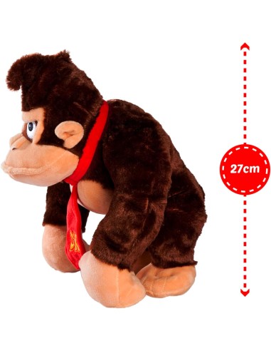 SUPERMARIO DONKEY KONG PELUCHE 27CM 109231531 su Shop in Casa