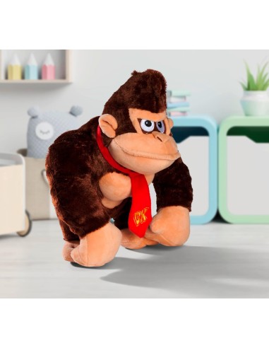 SUPERMARIO DONKEY KONG PELUCHE 27CM 109231531 su Shop in Casa