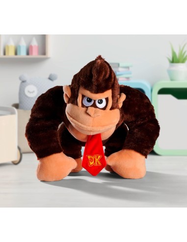 SUPERMARIO DONKEY KONG PELUCHE 27CM 109231531 su Shop in Casa