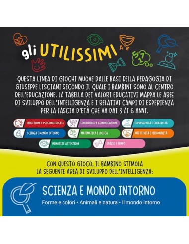 CAROTINA 102853 GIOCHIAMO CON GLI ANIMALI su Shop in Casa