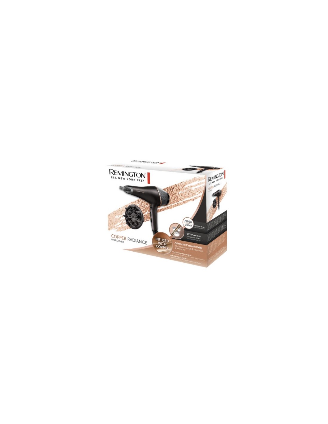 PHON AC5700 2200W 2VEL.3TEMP.           REMINGTON
