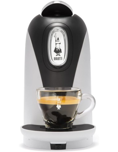 CAFFETTIERE ELETTRICHE: vendita online CAFFETTIERA ELETTRICA MIGNON BIANCA + 32 CAPSULE BIALETTI in offerta