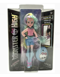 MONSTER HIGH 37003 BAMBOLA PENNA ASSORTITO su Shop in Casa 2