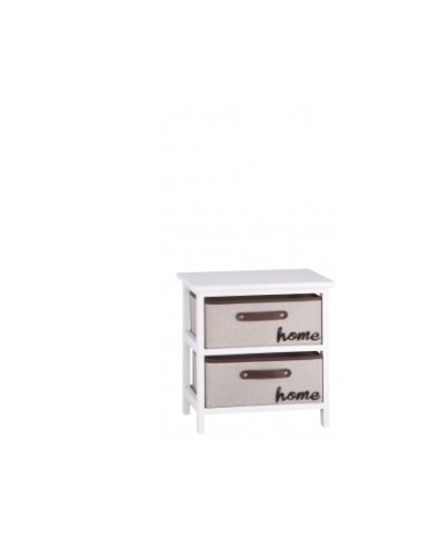 MOBILETTO 101863 LEGNO 2C TESSUTO 40X29X42H su Shop in Casa