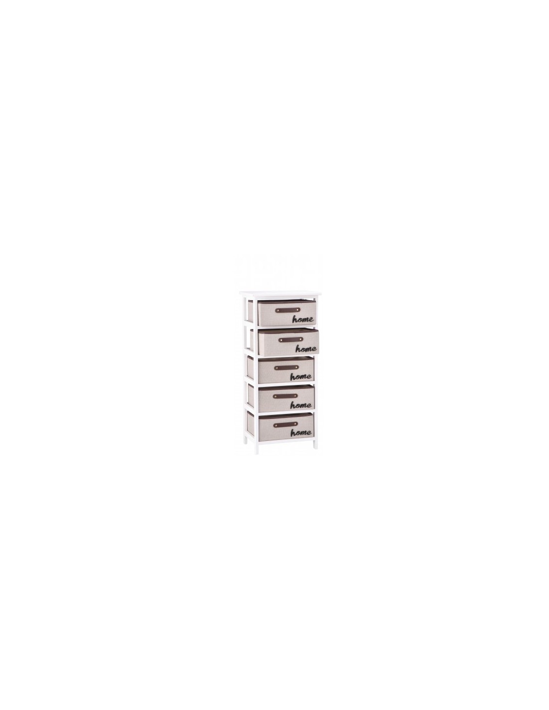 MOBILETTO 101866 LEGNO 5C TESSUTO 40X29X90H su Shop in Casa