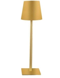 LAMPADA TAVOLO LED TOUCH ORO D15 H41 su Shop in Casa