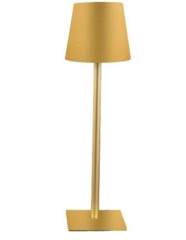 LAMPADA TAVOLO LED TOUCH ORO D15 H41 su Shop in Casa