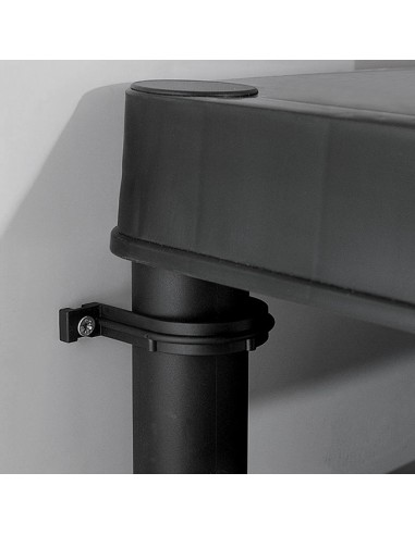 MENSOLE E SCAFFALI: vendita online SCAFFALE A 4 RIPIANI COLORE NERO in offerta
