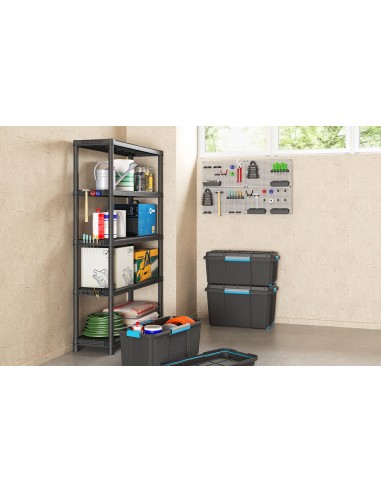 MENSOLE E SCAFFALI: vendita online SCAFFALE A 5 RIPIANI REGOLABLI H.187 CM in offerta