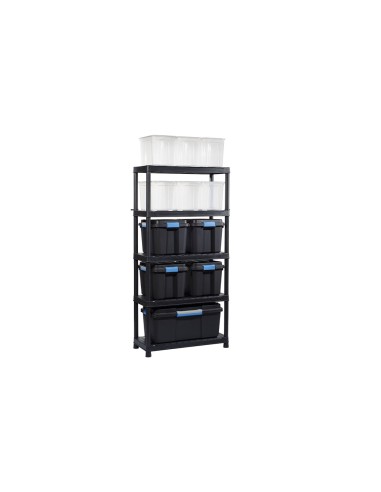 MENSOLE E SCAFFALI: vendita online SCAFFALE SHELF PLUS 5 RIPIANI 9980 90/40/5 in offerta