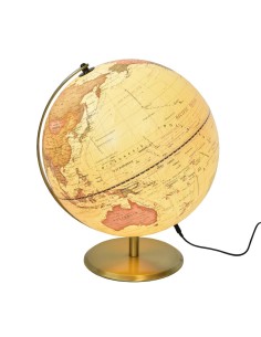 OGGETTISTICA: vendita online MAPPAMONDO 01279 CON LUCE LED 31X30X37CM in offerta