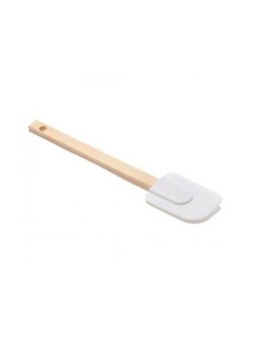 SPATOLA 08000 SILICONE MANICO LEGNO su Shop in Casa