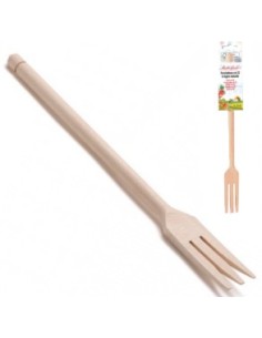 FORCHETTONE 0404A LEGNO 32CM su Shop in Casa