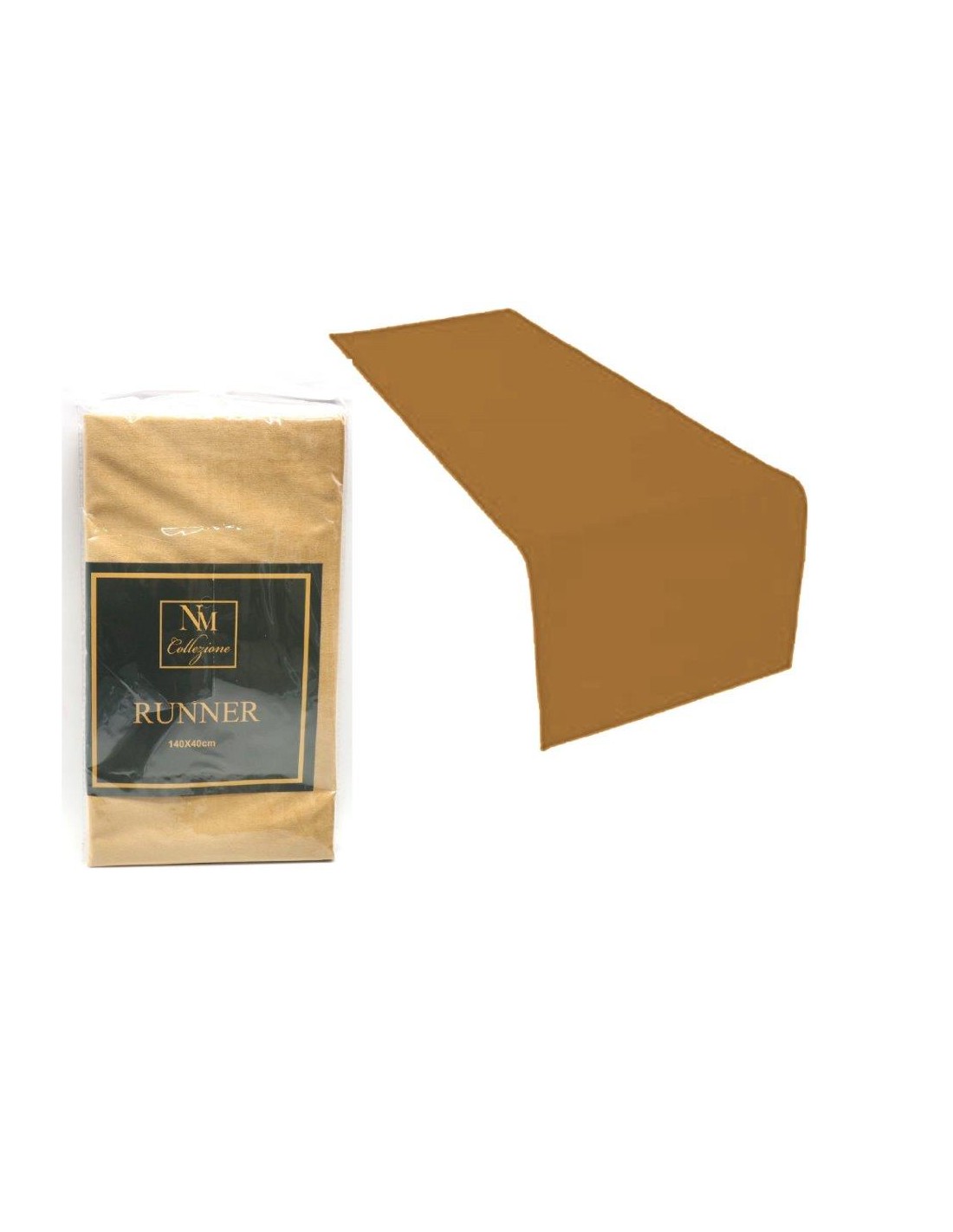 RUNNER 33751 VELLUTO ORO 140X40CM su Shop in Casa