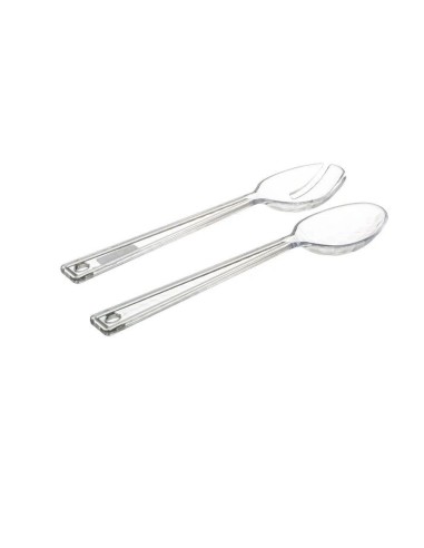 POSATE INSALATA 151453 TRASPARENTI su Shop in Casa