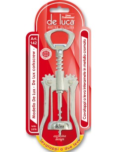 LEVATAPPI A 2 LEVE IN ACCIAIO INOX DE LUCA su Shop in Casa