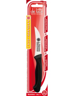 COLTELLO RONCHINO 7 CM CURVO INOX DE LUCA su Shop in Casa