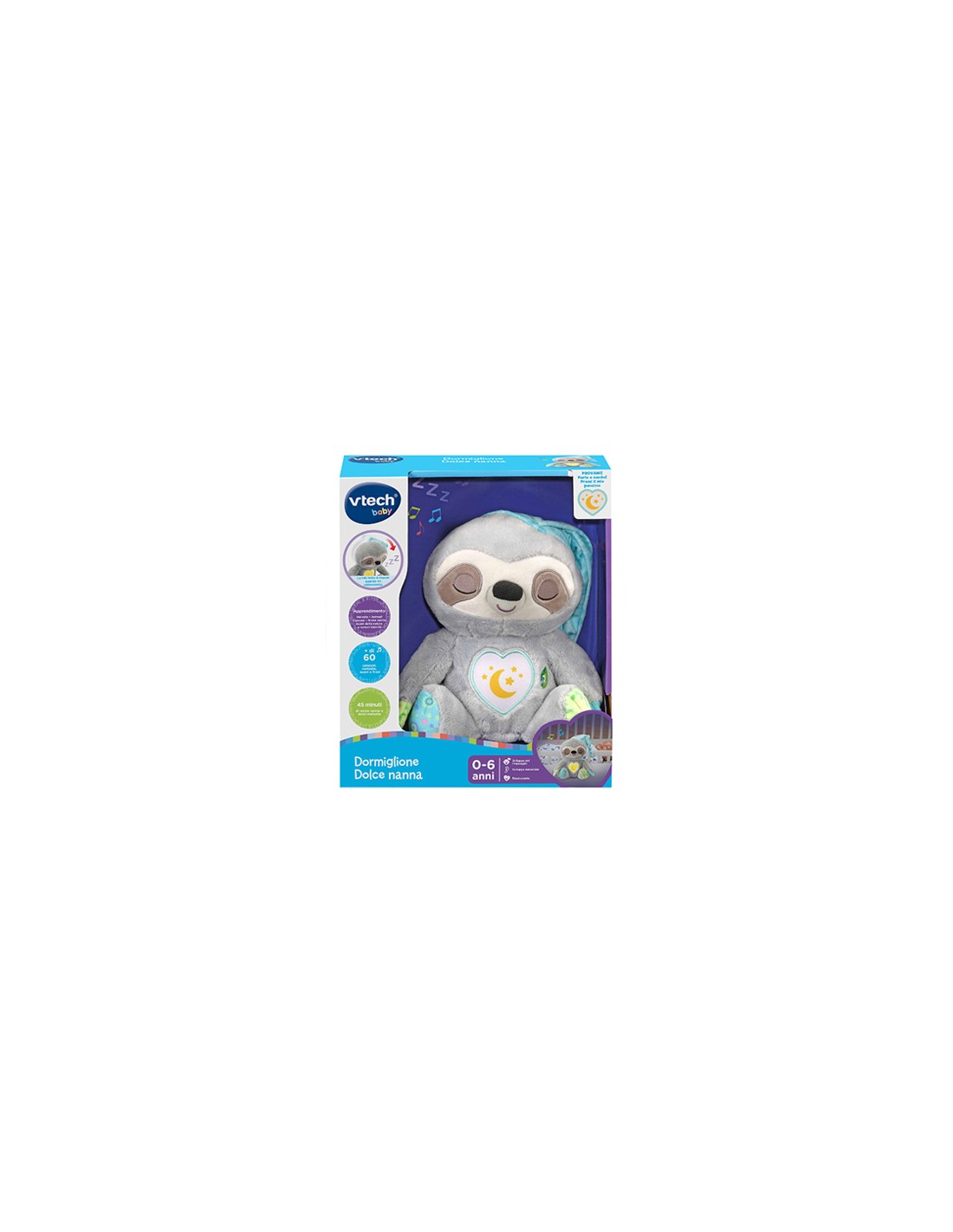VTech Dormiglione Dolce Nanna - Peluche Interattivo con Ninne Nanne | shopincasa.it