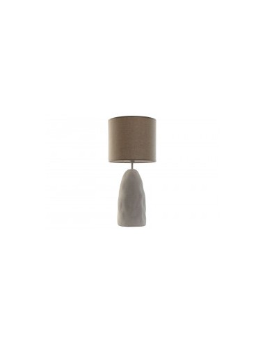 LAMPADA TAVOLO LA209373 DOLOMITE/LINO 30X30X66CM BIANCO su Shop in ...