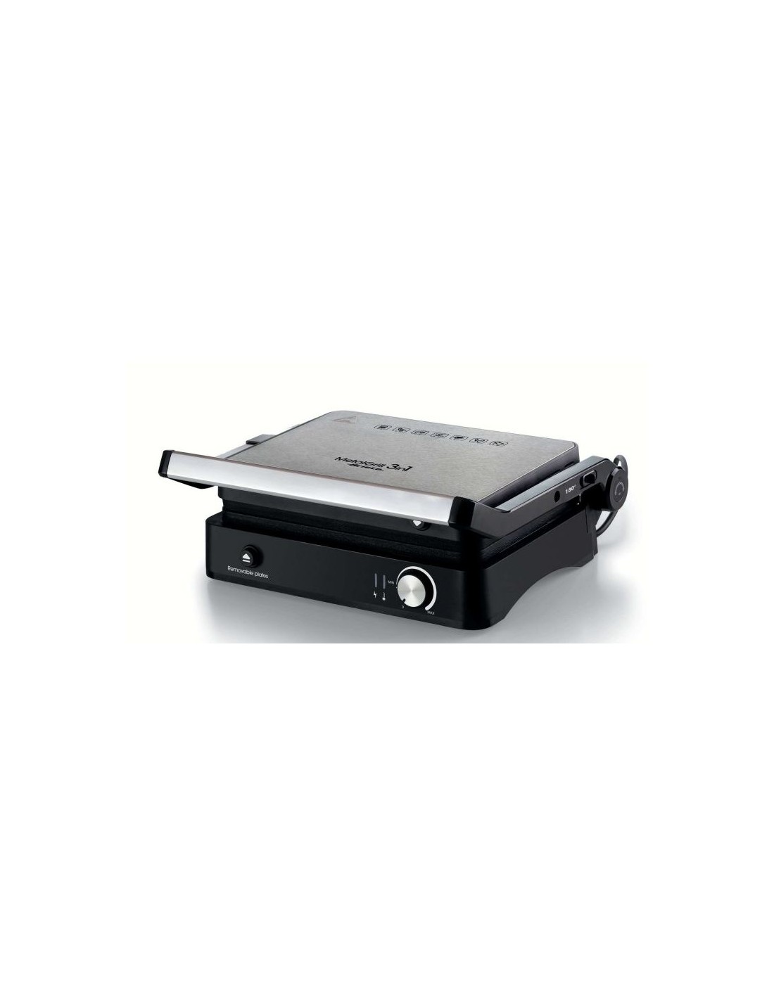 PIASTRE - TOSTAPANE - BISTECCHIERE: vendita online Ariete, MetalGrill 3in1, griglia elettrica, 3 modalità cottura, antiaderen...