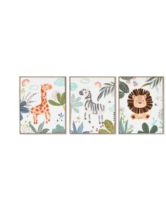 QUADRO TELA CU209705 ANIMALI 40X50 ASSORTITO su Shop in Casa