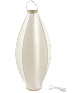 LAMPADA DA TERRA LA210023 LINO/CORDA 40X40X100CM su Shop in Casa