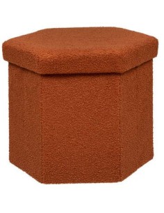 POUF 197356B JAIKO AMBRA 46X40X38CM su Shop in Casa