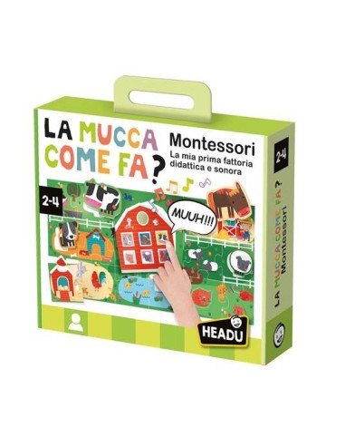 MONTESSORI 57175 LA MUCCA COME FA