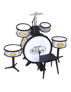MUSICALI: vendita online BATTERIA 515218 GRANCASSA 6 ELEMENTI CON SGABELLO in offerta